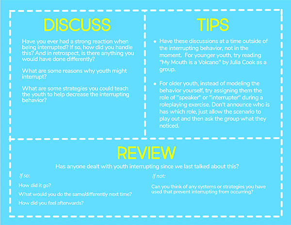 Sample: Interruptions page 2